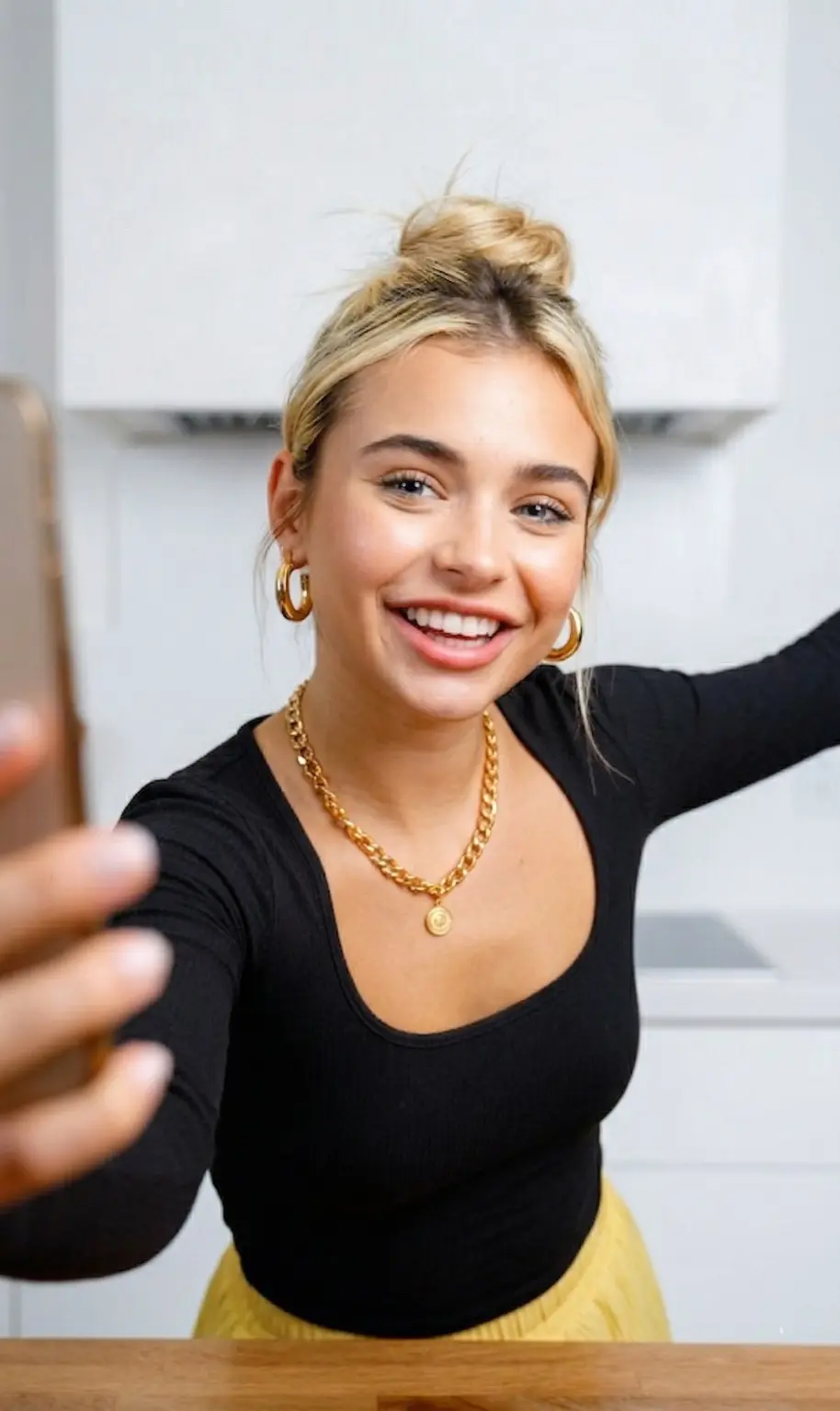 Before – casual selfie